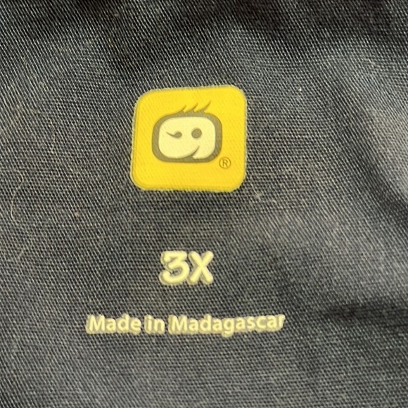 Origins Bravo-Women's V-Neck Scrub Top Navy Blue 3XL - Picture 7 of 7